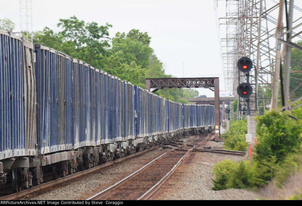 Rolling Stock continues Crossover from Tack 1 East to Track 2 East